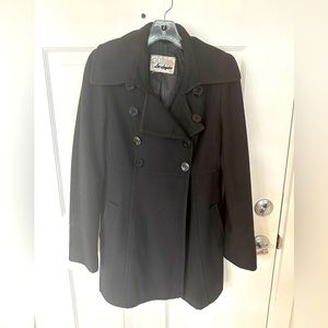 GUESS- Classic Black Peacoat